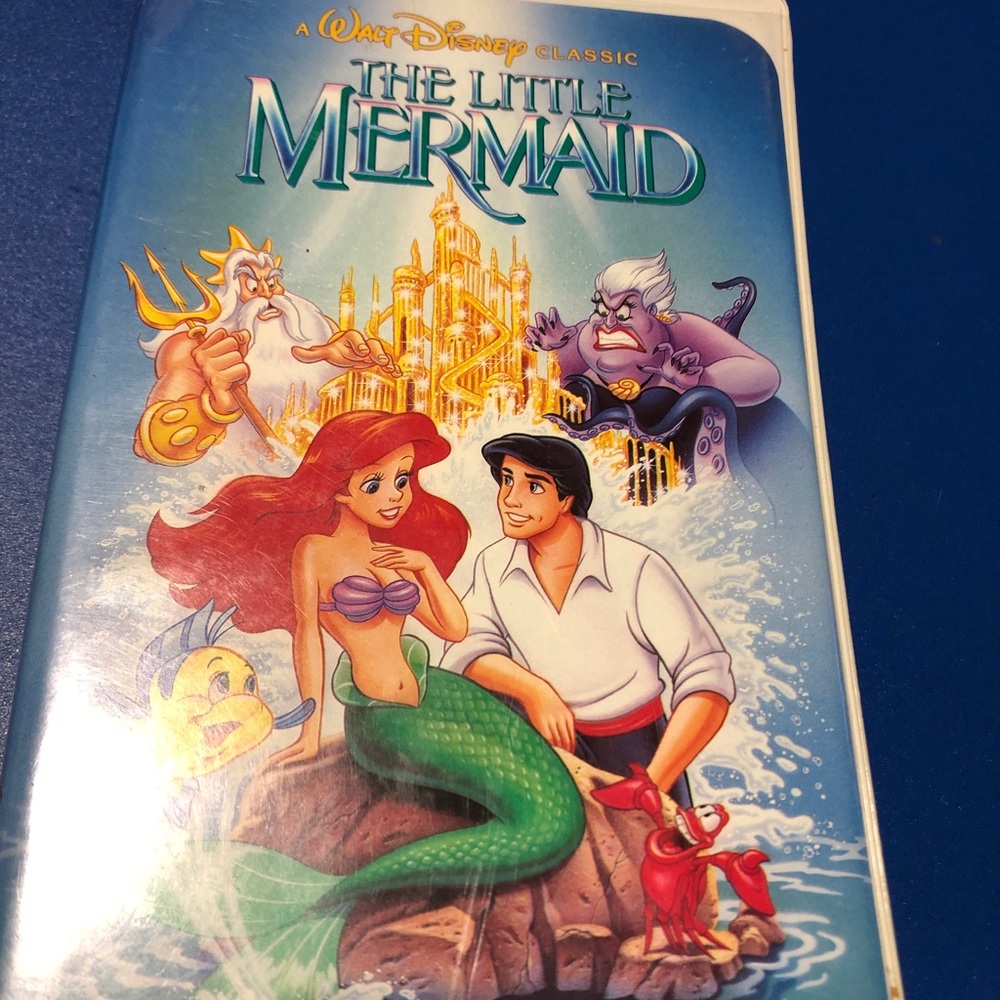 Rare VHS - Disney’s Black Diamond - The Little Mermaid - collectible item